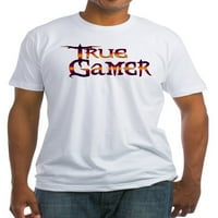 Cafepress - True Gamer opremljena majica - ugrađena majica, vintage fit meko pamuk