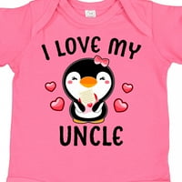 Inktastic Volim svoj ujak sa slatkim pingvinom i srcima poklon dječje djece