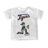 Omladinski sitni otvor bijeli Detroit Tigers Caleb The Locker majica