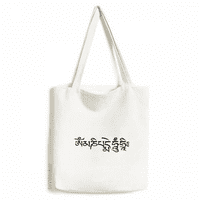 Kulturni karakter uzorak tota torba za torbu za kupovinu Satchel casual torba
