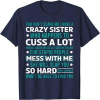Smiješan poklon za brata iz Awesome sestrinske rođendane majice