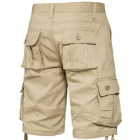 Muškarci Teretni kratke hlače ispod $ Rad s srednjim strukom Multi-džepni džep petodijelni sportski