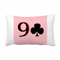 Sreća Club Poker bacanje Jastuk Lumbalni umetak za jastuk Cover Home Decoration
