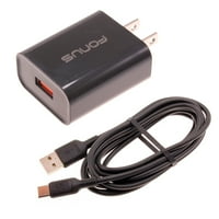 6FT LONG USB-C kabel 18W brz kućni punjač za Samsung Galaxy A 5G telefon - Tip-C kabel USB zidni adapter