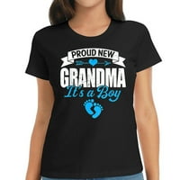Retro obitelj ponosna nova baka, to je majica za otkrivanje spola
