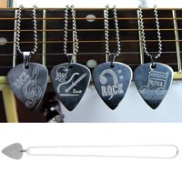 Ogrlica od nehrđajućeg čelika, odabir gitare, za božićni pokloni Ljubitelji instrumenta