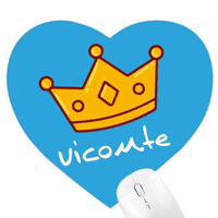 en VisCount Chapeau jednostavnost srca MousePad gumeni mat za igru