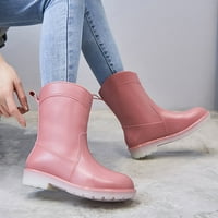 Ženske kišne čizme Tvrdi klizanje na vodootporno-klizanje cementa kišne cipele kišne gležnjače čizme