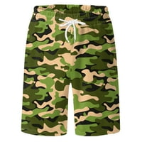 Muške kratke hlače za plažu Ljeto proljeće Ljetne casual šorc hlače tiskane sportske hlače na plaži s džepovima