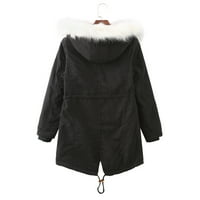 Ženski kaputi Vintage Jakne za žene plus veličine debele ruke plišane plišane, zimske jakne za žene