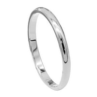 Breći bračni par prsten svestrani osjetljiv titanijum čelik Geometrijski prsten za prsten za bankete