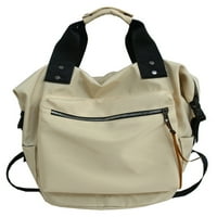 Beiwei djevojke školske torbe gornje ručke velike kapacitete Nylon ruksak Multi džepovi tinejdžer prijenosni