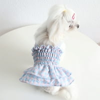 Odjeća za kućne ljubimce Super Mekana tkanina protiv blijeda Jednostavno nošenje štene kitty haljina