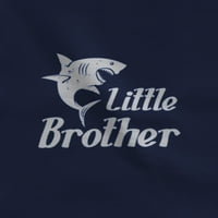 Big Brother Little Brother majice Poklon za morskog psa Loving Boys Braća i sestre Set Big Bro Navy