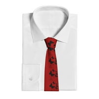 Pozadine leptira Pozadine muški kravate Crne crvene formalne poslovne vjenčane zabave tiskane kravata