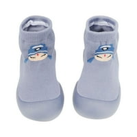 Elastične crtane čarape prve neklizne operne cipele Walkers Toddler Baby Cipele