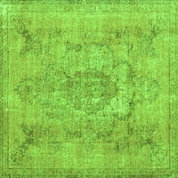 Ahgly Company Zatvoreni kvadrat Perzijski zeleni boemski prostirke, 3 'kvadrat
