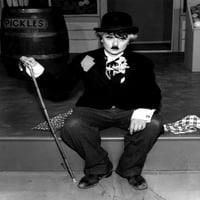 Lucille Ball obučena kao Charlie Chaplin Photo Print