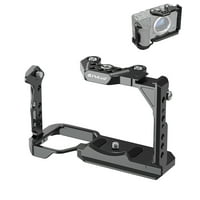 Za Sony ILME-F F F FULUZ METAL CAGE CAGE STABILIER CAGE sa stabilizatorom sa nota klizačem