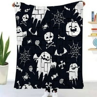 Halloween Dekorativna pokrivača-magična vještica pokrivač za dnevnu sobu spavaonica, 228