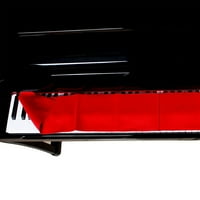 Klavirska tipkovnica protiv prašine poklopca za poklopac za poklopac za čišćenje klavira, crvena