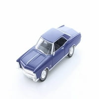 Diecast Car W LED displej futrola - Buick Riviera Grand Sport Hard Top, plava - Welly 24072 4D - Skala