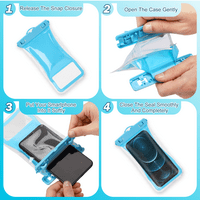 Urban Universal Vodootporni telefonski torbica Cellphone suha torbica dizajnirana za CoolPad Cool Perfect Fit za sve ostale pametne telefone do 7 - ružičasta