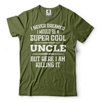 Muški ujak T majica ujak ubijanje majica Funny ujače majicu ujačene poklone ujak rođendan tie
