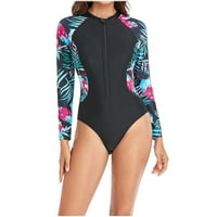 Fanxing Clearance ponude Ženska ljetna plaža surfanje jednodijelnim kupaćim kostima Slim-Fit Swim kupaći