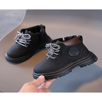 Harsuny Child School Vodootporne čizme za gležnjeve prozračne povremene zip borbene cipele modna čipka,
