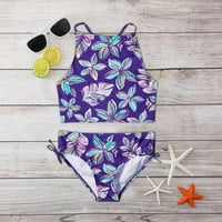 Outfit kupaći kostim dvodijelna plaža Djevojke 'Daisy Sport Halter Girls kupaće kostime