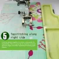 Vodič za šivanje šava Farfi za pozicioniranje ploča za pričvršćivanje tkanine za šivanje dodataka DIY alat