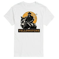 Yellowstone - RIP vožnja konja - muške grafičke majice kratkih rukava