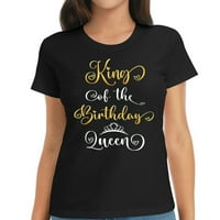 Kralj rođendana kraljica bday Party majica