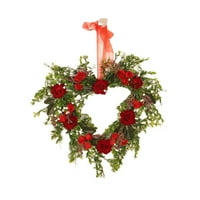Nokiwiqis Valentinovo ukras sa srcem oblika, viseći ukras za cvijeće ruže uže