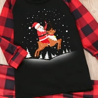 Božićne žene božićne dukserije za odmor grafički pulover vrhovi za dijete