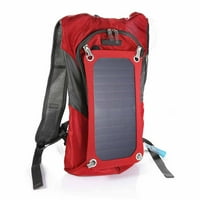 Torba za napajanje Multi funkcionalna ruksaka na otvorenom sa solarne ploče i 2L vreće za vodu za biciklizam