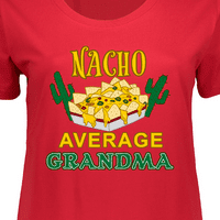 Inktastični nacho čips-nacho prosječna baka ženska majica plus veličine