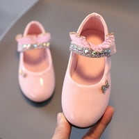 Sandale o klirensu dječje dječje djevojke cipele Crystal princeze cipele od čvrstih casual cipela, ružičaste sandale za djecu veličine 2