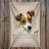 Jack Russell Terrier pasmina pas Početna Poslovni uredski znak