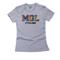 Mongolija Biciklizam - Olimpijske igre - Rio - Zastava Žene pamučne sive majice