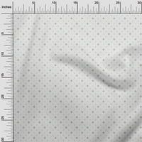 Onuone pamuk poplin Twill svijetlo smeđa tkanina točka i kvadratni oblik Geometrijski DIY odjeća za preciziranje tkanine za ispis tkanine sa širokim dvorištem