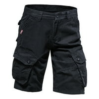 Kratke hlače za velike i visoke muške radne šorc, višestruki multi-džepni džep petodijelne kratke hlače