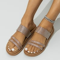 Sandale sa platformom Aaiyomet ženske cipele debele sljepljene papuče modne trend ravne potpetice na