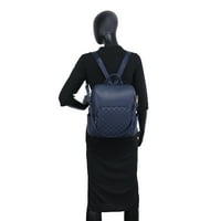 Fau kožni ruksak za žene Multiperts Bookbag Školska torba Daypack za posao