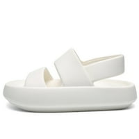 Ženski ravni oblik univerzalnog sandala gustane jedinice Comfy jastuk za svakodnevno habanje kupovine