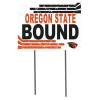 Oregon State Beavers 18 '' 24 '' sigurnosni dvorišni znak