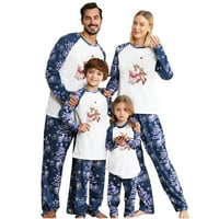 Sretan božićni pidžami za porodicu koja odgovara Božićnu porodicu Pajamas setovi Buffalo Plaid Xmas