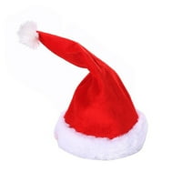 Veki seling veseli božićni poklon šešir šešira Santa za dječje Xmas ples pjevanje kućnog dekora snježnog ornamenta