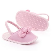 Dyfzdhu baby sandale dječake djevojke cipele prve šetače cipele ljetne toddler bowknot ravne sandale